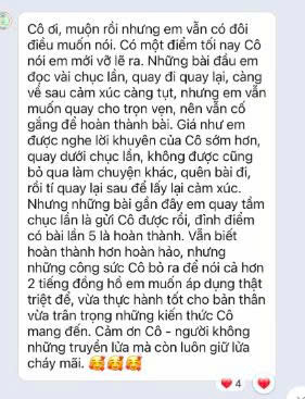 Phản hồi học viên